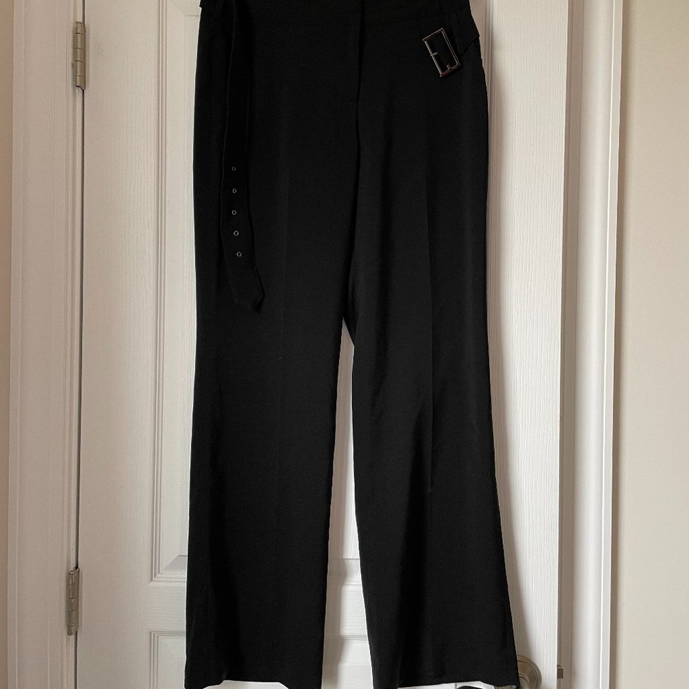 New Ann Klein Women's Pants Black Size 4P